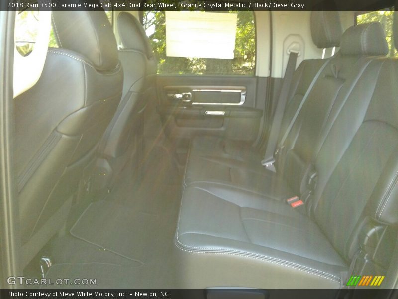 Granite Crystal Metallic / Black/Diesel Gray 2018 Ram 3500 Laramie Mega Cab 4x4 Dual Rear Wheel