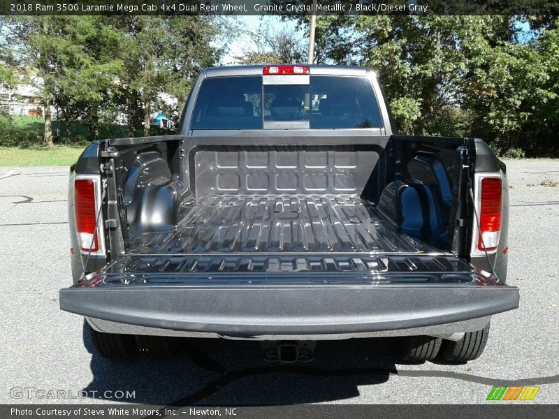 Granite Crystal Metallic / Black/Diesel Gray 2018 Ram 3500 Laramie Mega Cab 4x4 Dual Rear Wheel