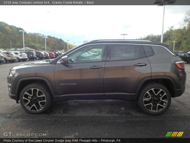 Granite Crystal Metallic / Black 2018 Jeep Compass Limited 4x4