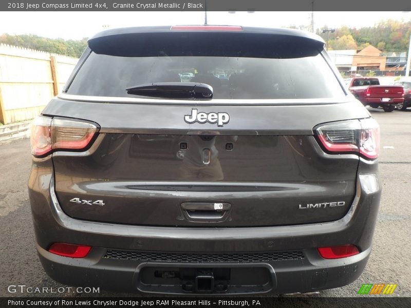Granite Crystal Metallic / Black 2018 Jeep Compass Limited 4x4