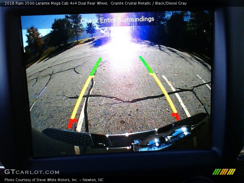 Granite Crystal Metallic / Black/Diesel Gray 2018 Ram 3500 Laramie Mega Cab 4x4 Dual Rear Wheel