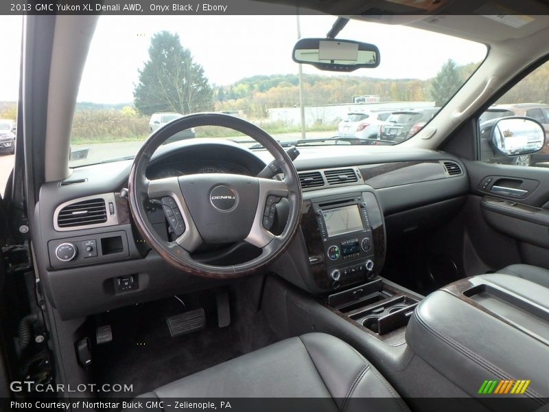 Onyx Black / Ebony 2013 GMC Yukon XL Denali AWD