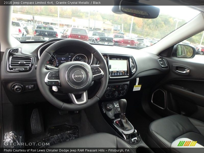 Granite Crystal Metallic / Black 2018 Jeep Compass Limited 4x4