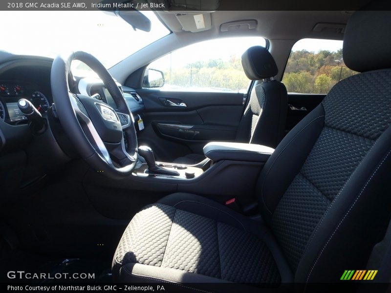 Iridium Metallic / Jet Black 2018 GMC Acadia SLE AWD
