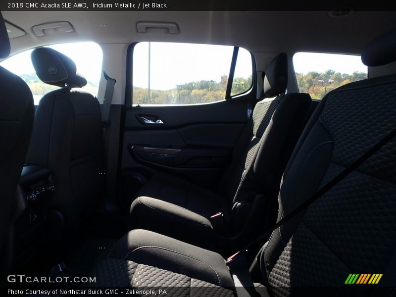Iridium Metallic / Jet Black 2018 GMC Acadia SLE AWD