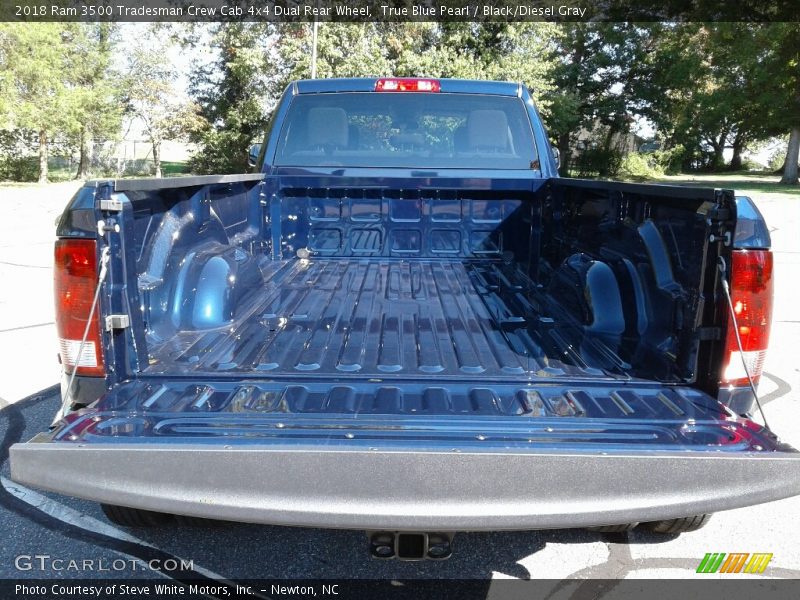 True Blue Pearl / Black/Diesel Gray 2018 Ram 3500 Tradesman Crew Cab 4x4 Dual Rear Wheel