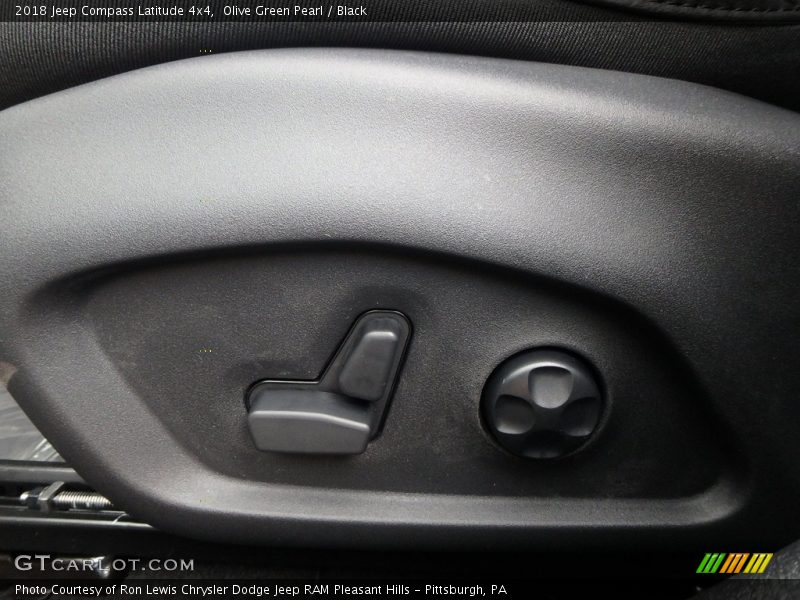 Olive Green Pearl / Black 2018 Jeep Compass Latitude 4x4