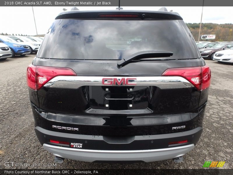 Ebony Twilight Metallic / Jet Black 2018 GMC Acadia SLT AWD
