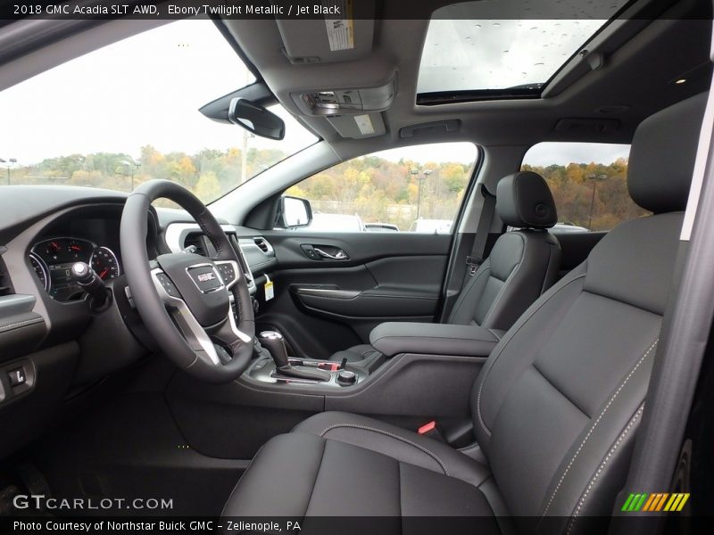 Ebony Twilight Metallic / Jet Black 2018 GMC Acadia SLT AWD