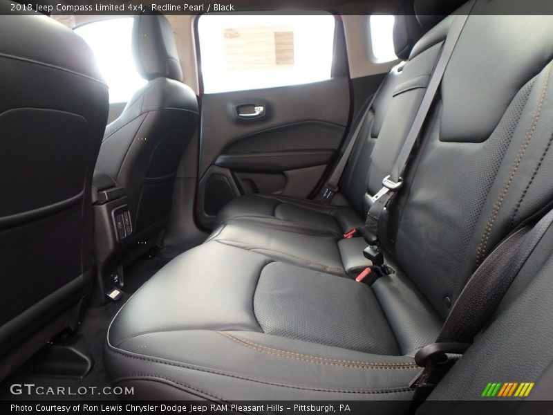 Redline Pearl / Black 2018 Jeep Compass Limited 4x4