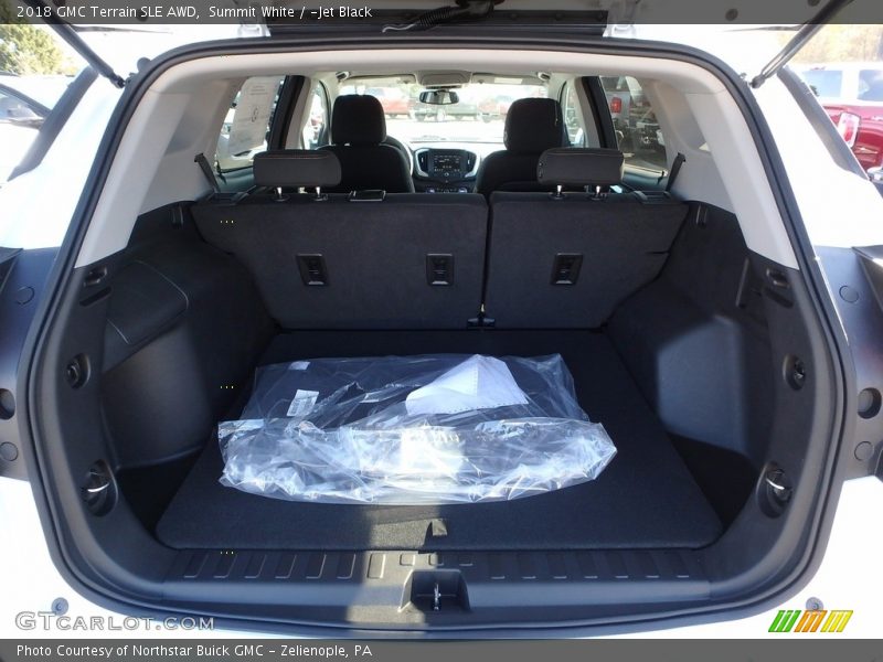 Summit White / ­Jet Black 2018 GMC Terrain SLE AWD