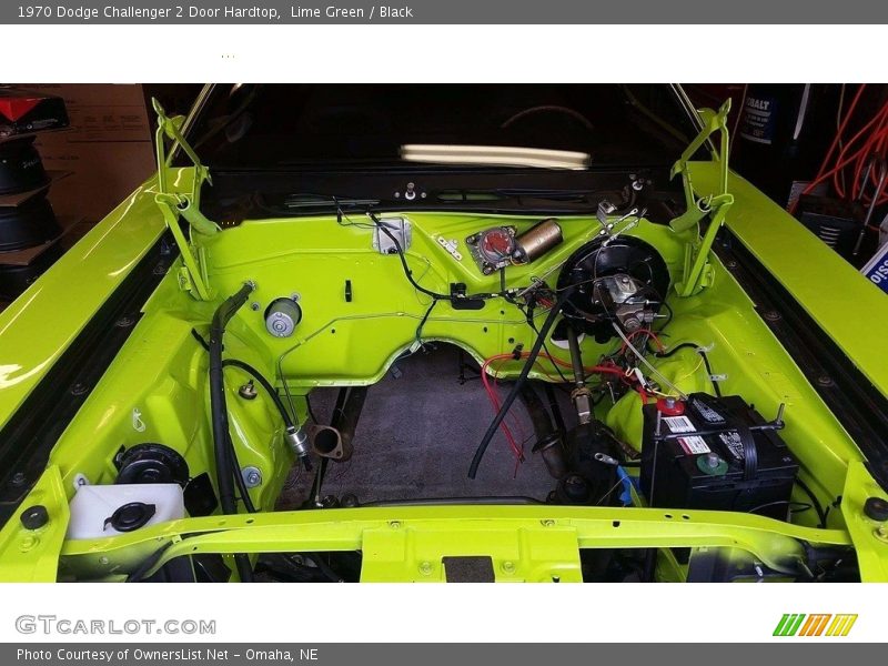 Lime Green / Black 1970 Dodge Challenger 2 Door Hardtop