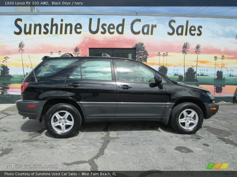Black Onyx / Ivory 1999 Lexus RX 300 AWD