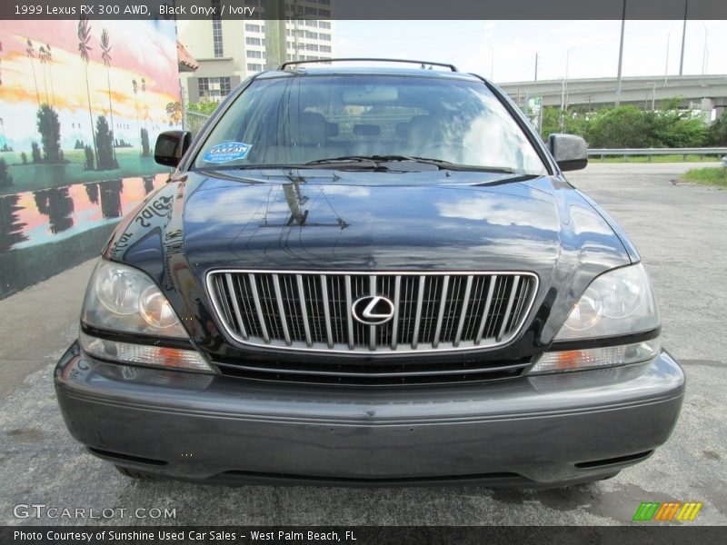 Black Onyx / Ivory 1999 Lexus RX 300 AWD