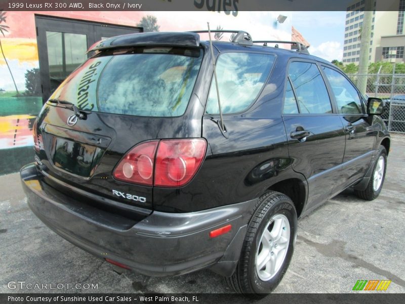 Black Onyx / Ivory 1999 Lexus RX 300 AWD