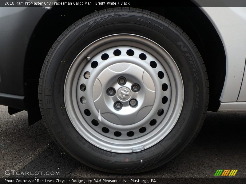  2018 ProMaster City Tradesman Cargo Van Wheel