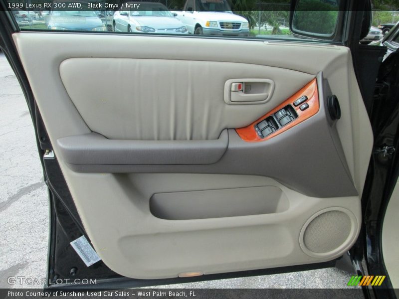 Black Onyx / Ivory 1999 Lexus RX 300 AWD