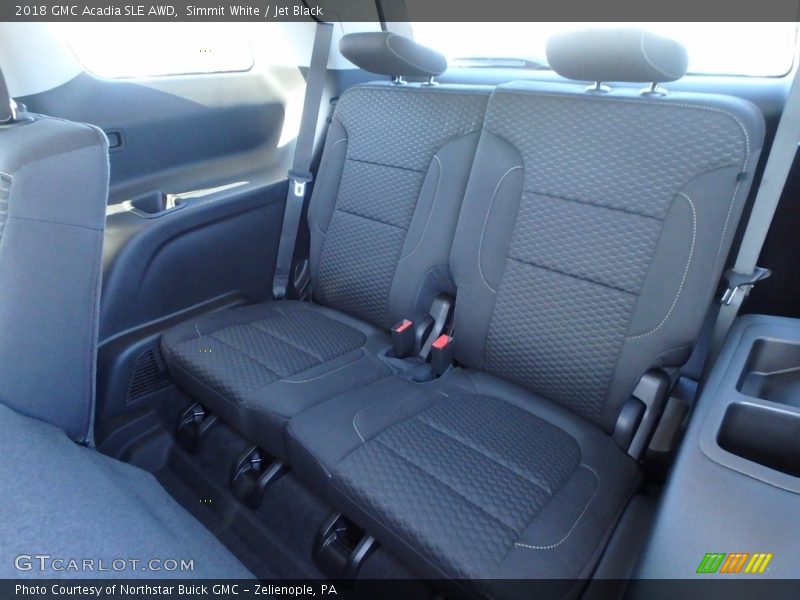 Simmit White / Jet Black 2018 GMC Acadia SLE AWD