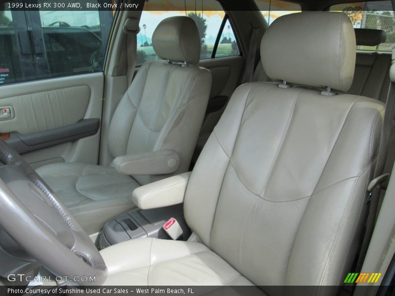 Black Onyx / Ivory 1999 Lexus RX 300 AWD