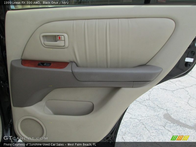Black Onyx / Ivory 1999 Lexus RX 300 AWD