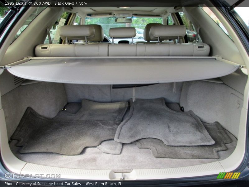Black Onyx / Ivory 1999 Lexus RX 300 AWD