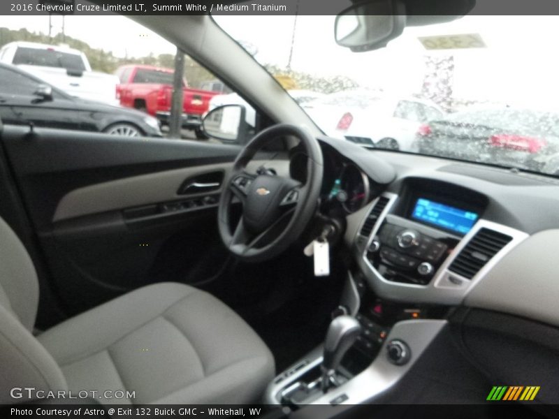 Summit White / Medium Titanium 2016 Chevrolet Cruze Limited LT