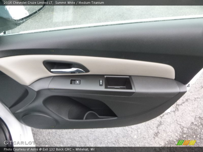 Summit White / Medium Titanium 2016 Chevrolet Cruze Limited LT