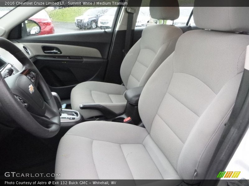 Summit White / Medium Titanium 2016 Chevrolet Cruze Limited LT