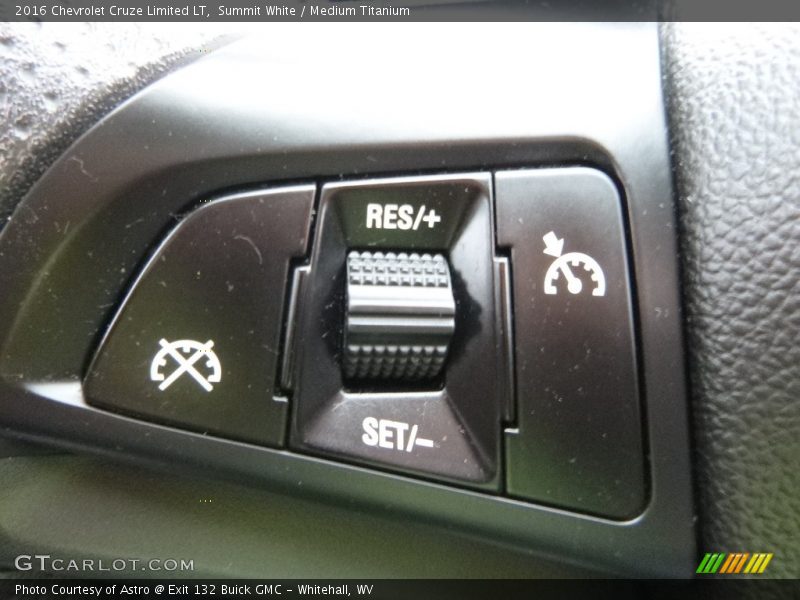 Summit White / Medium Titanium 2016 Chevrolet Cruze Limited LT