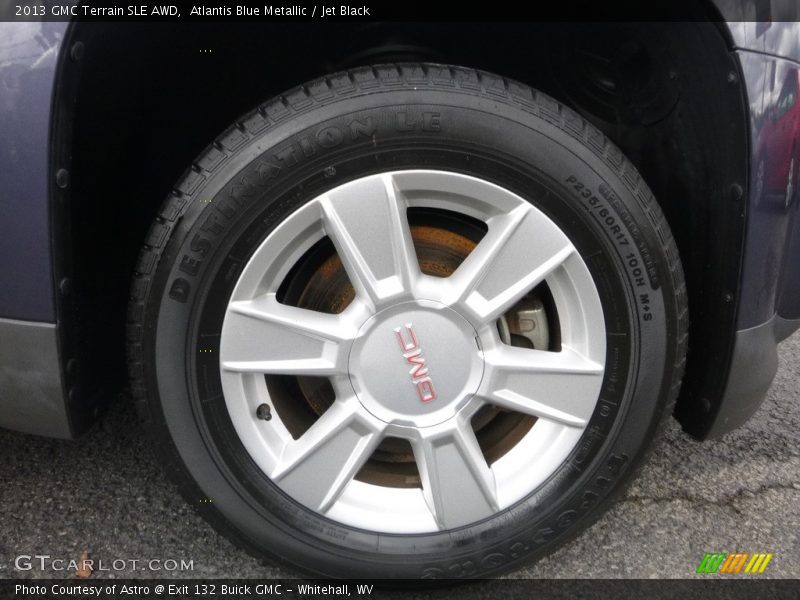Atlantis Blue Metallic / Jet Black 2013 GMC Terrain SLE AWD