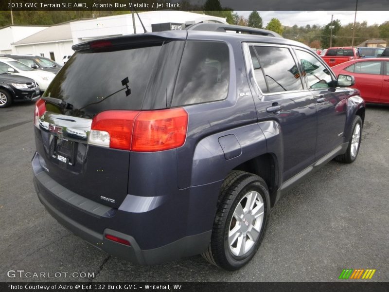 Atlantis Blue Metallic / Jet Black 2013 GMC Terrain SLE AWD