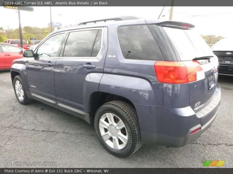 Atlantis Blue Metallic / Jet Black 2013 GMC Terrain SLE AWD