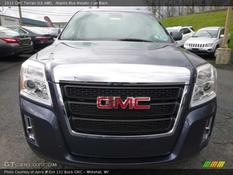 Atlantis Blue Metallic / Jet Black 2013 GMC Terrain SLE AWD