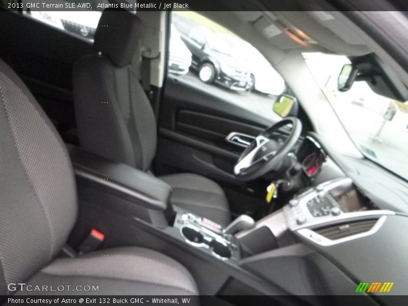 Atlantis Blue Metallic / Jet Black 2013 GMC Terrain SLE AWD
