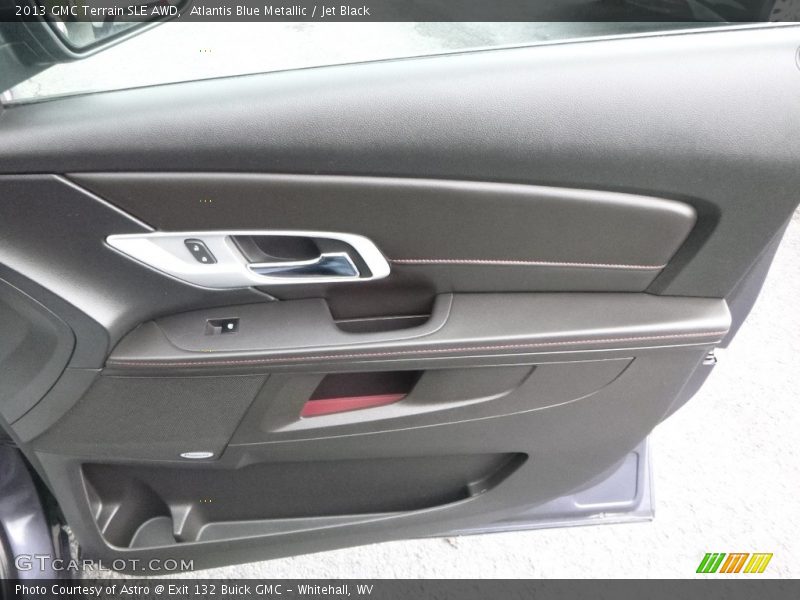 Atlantis Blue Metallic / Jet Black 2013 GMC Terrain SLE AWD