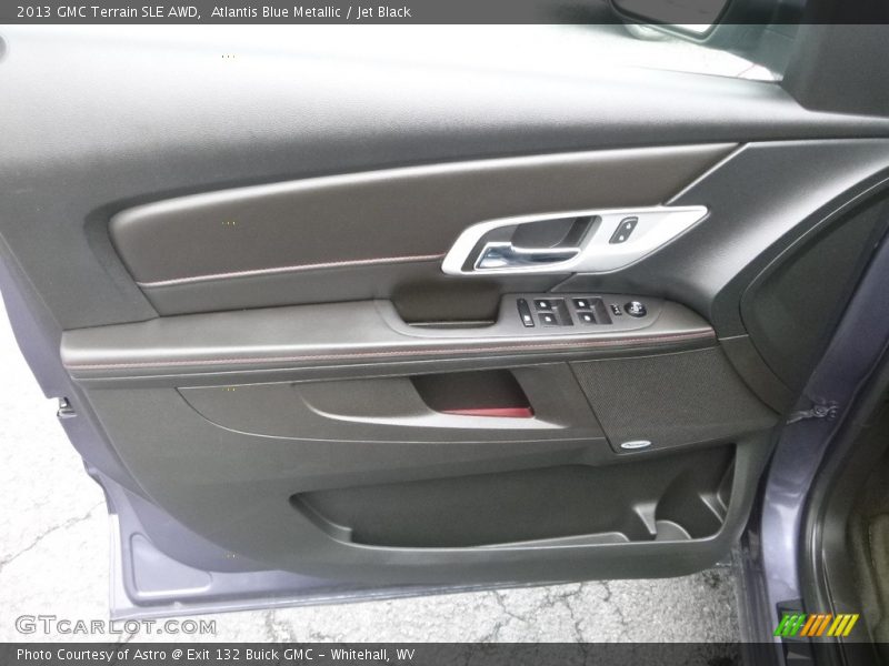 Atlantis Blue Metallic / Jet Black 2013 GMC Terrain SLE AWD