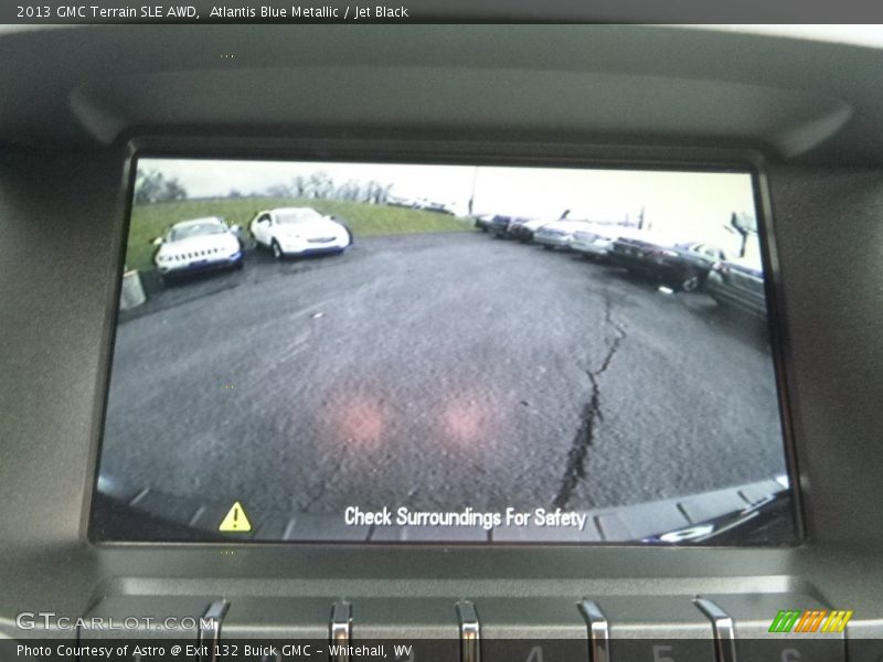 Atlantis Blue Metallic / Jet Black 2013 GMC Terrain SLE AWD