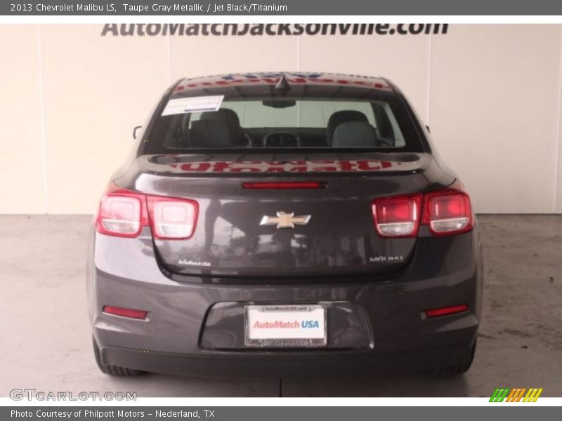 Taupe Gray Metallic / Jet Black/Titanium 2013 Chevrolet Malibu LS