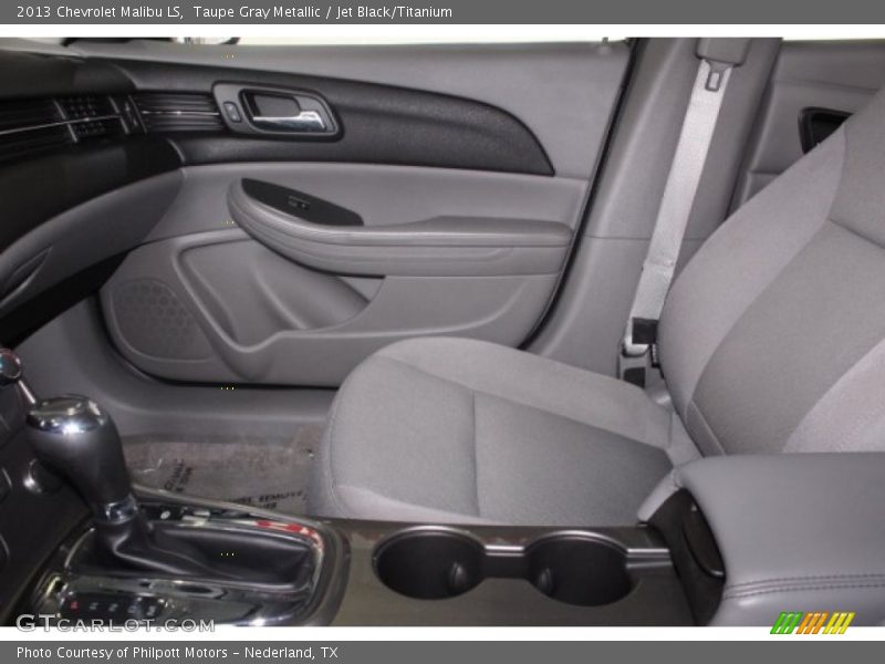 Taupe Gray Metallic / Jet Black/Titanium 2013 Chevrolet Malibu LS