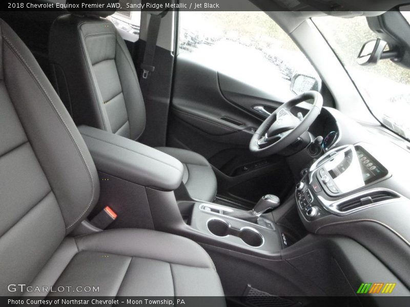 Sandy Ridge Metallic / Jet Black 2018 Chevrolet Equinox Premier AWD