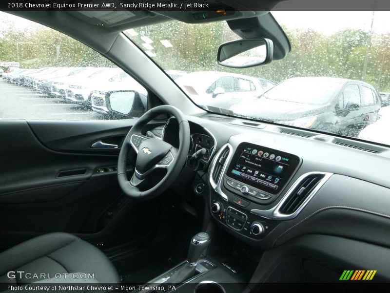 Sandy Ridge Metallic / Jet Black 2018 Chevrolet Equinox Premier AWD