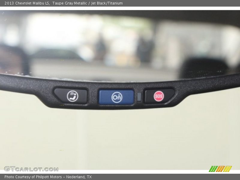Taupe Gray Metallic / Jet Black/Titanium 2013 Chevrolet Malibu LS