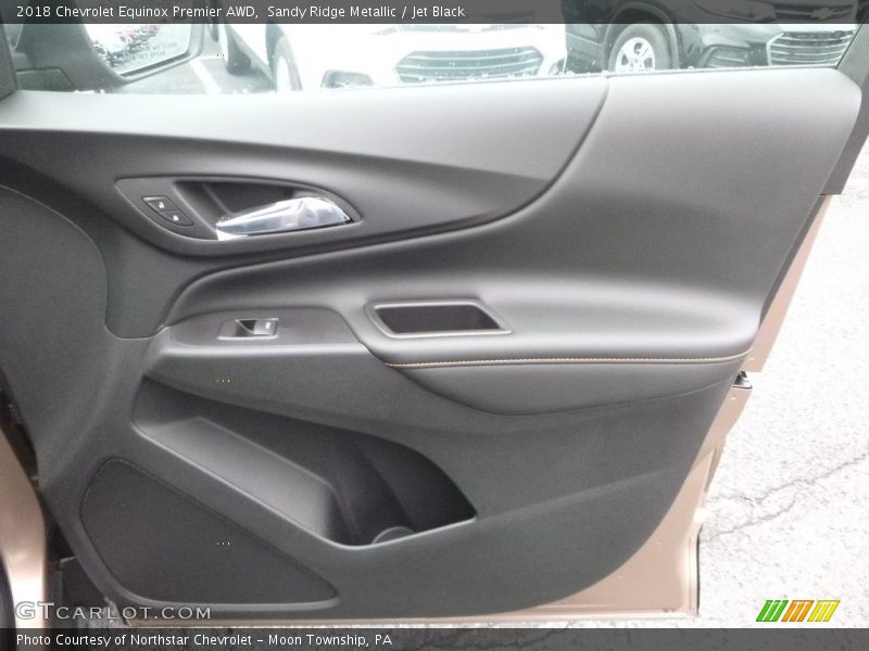 Sandy Ridge Metallic / Jet Black 2018 Chevrolet Equinox Premier AWD