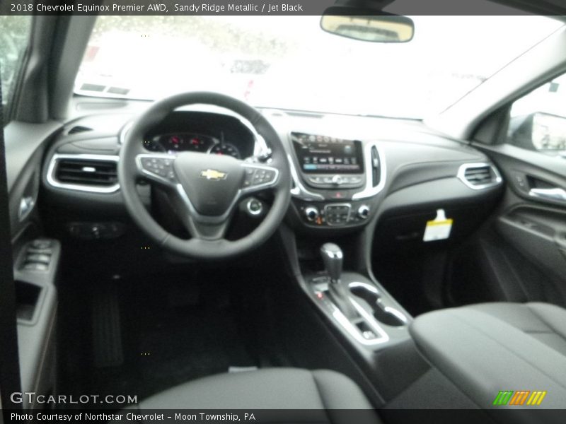 Sandy Ridge Metallic / Jet Black 2018 Chevrolet Equinox Premier AWD