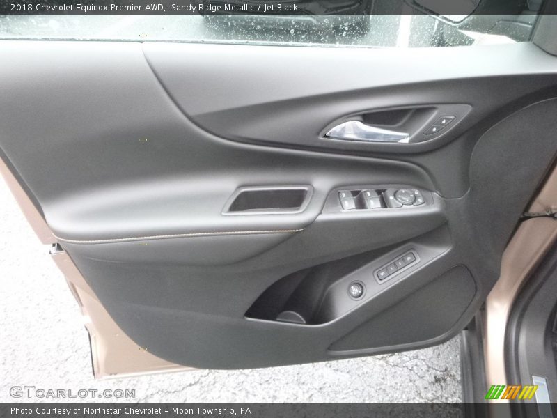 Sandy Ridge Metallic / Jet Black 2018 Chevrolet Equinox Premier AWD