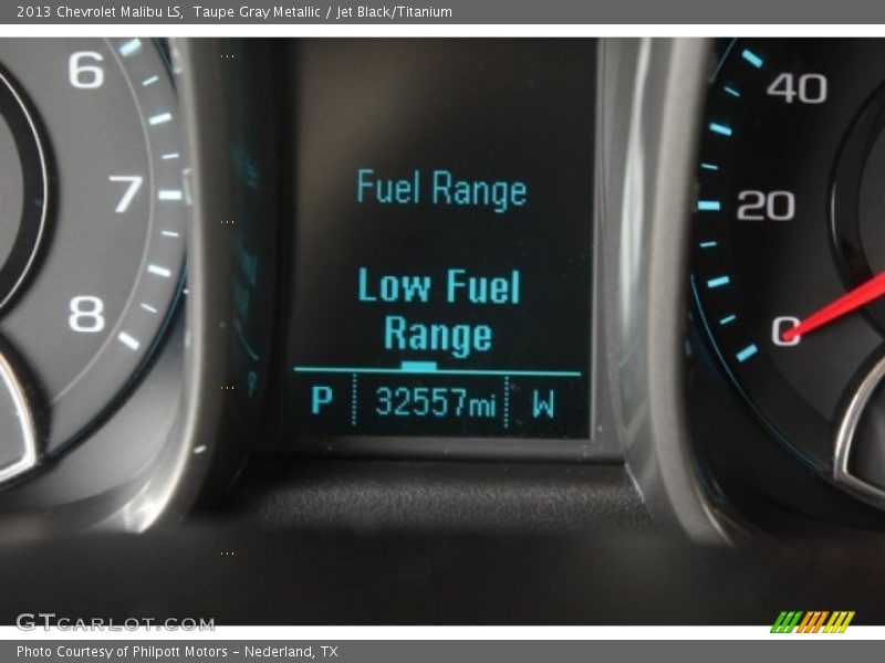 Taupe Gray Metallic / Jet Black/Titanium 2013 Chevrolet Malibu LS