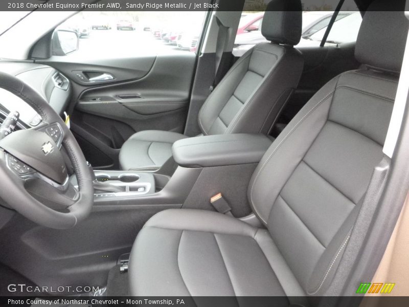 Sandy Ridge Metallic / Jet Black 2018 Chevrolet Equinox Premier AWD