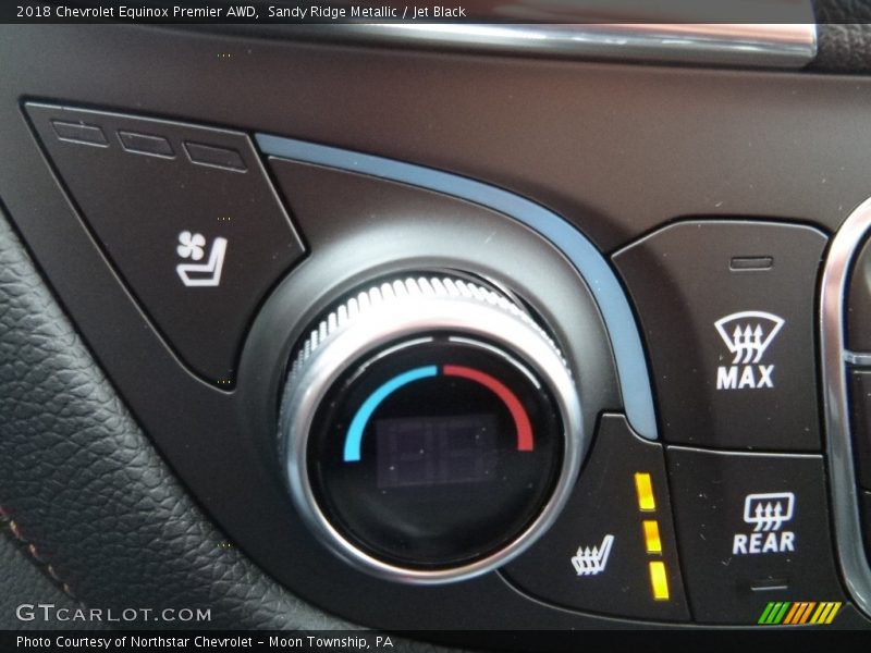 Sandy Ridge Metallic / Jet Black 2018 Chevrolet Equinox Premier AWD