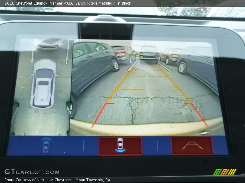 Sandy Ridge Metallic / Jet Black 2018 Chevrolet Equinox Premier AWD