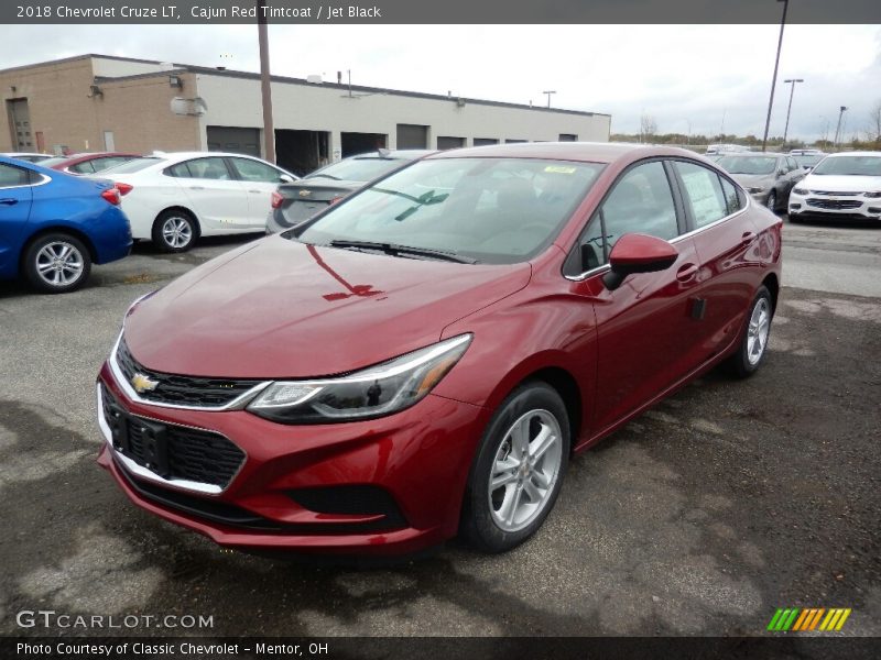 Cajun Red Tintcoat / Jet Black 2018 Chevrolet Cruze LT